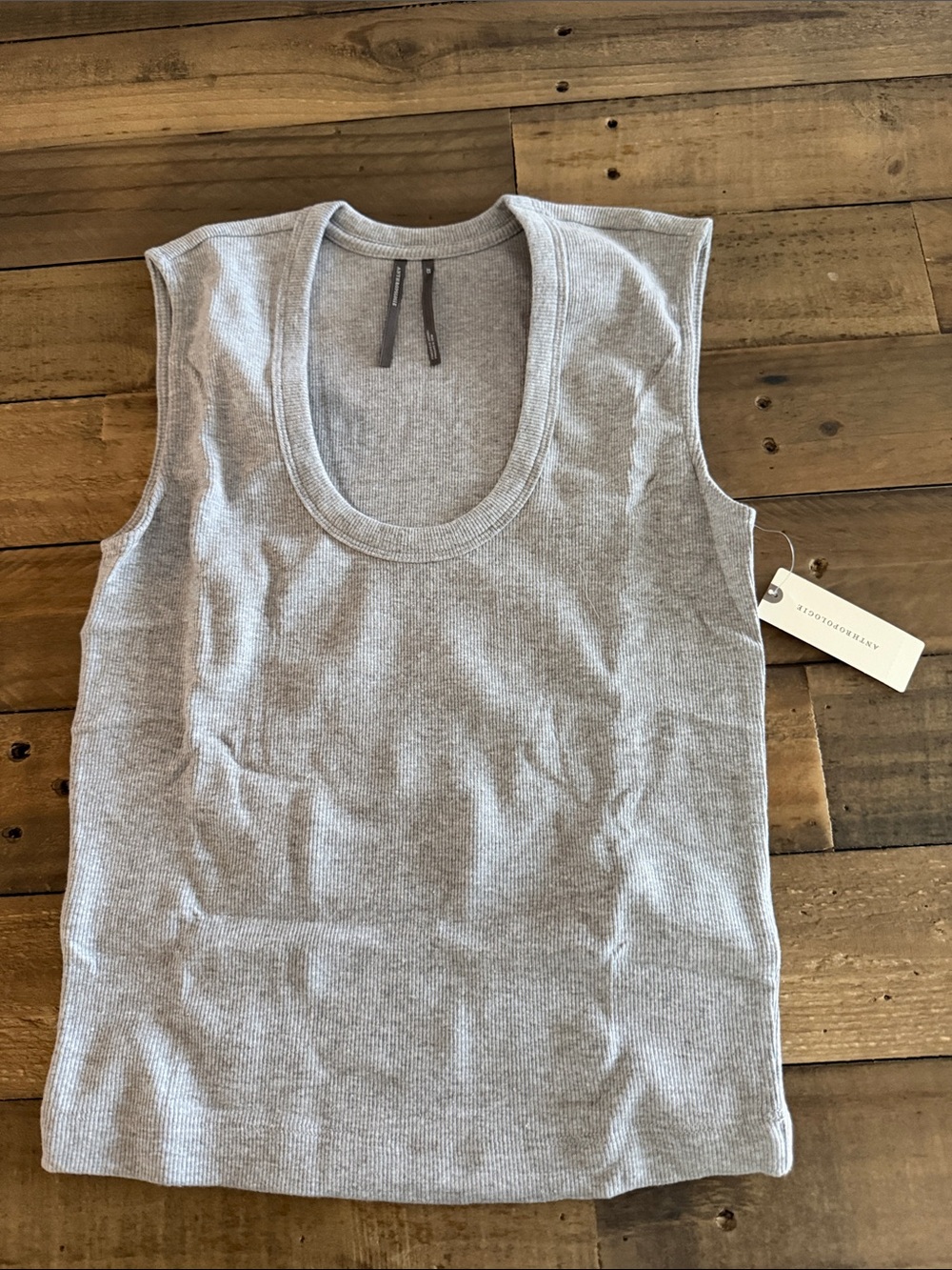 By Anthropologie Scoop Neck Muscle Tank Top